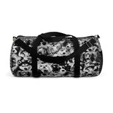 Exclusive Pet Art Duffel Bag - The Many Faces of Dogs with Name List Contrast - Sizes Small or Large - Choice of Color - personalize - Daisey's Doggie Chic