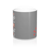 Ceramic Mug -Two-Sided Theme - A House Isn't a Home Without Paws - Gray - Personalize - 11oz OR 15oz - Daisey's Doggie Chic