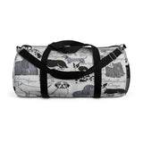 Exclusive Dog Art Duffel Bag Les Chien Dogs Always -Favorite Dog Breeds- Size S or L - personalize - Daisey's Doggie Chic