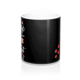 Black Ceramic Mug - A House Isn't a Home Without Paws - 2-sided themed design- Personalize - 11oz OR 15 oz - Daisey's Doggie Chic