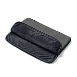Laptop Sleeve Case - Dachshund Long on LOVE - Color Charcoal Gray - Personalize Free - Daisey's Doggie Chic