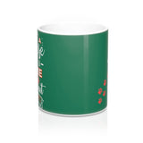 Ceramic Mug -Two-Sided Theme - A House Isn't a Home Without Paws - Green - Personalize - in 11oz OR 15oz - Daisey's Doggie Chic
