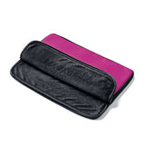 Laptop Sleeve Case - Dachshund Long on LOVE - Color Dark Fushia - Personalize Free - Daisey's Doggie Chic