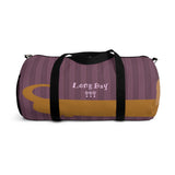 Exclusive Pet Art Duffel Bag - Long Day - Dachshund Spectacle Stripes - Dog Theme Bag - 2 Sizes S or L - personalize - Daisey's Doggie Chic