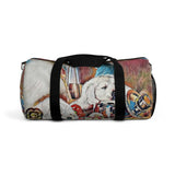 Exclusive Pet Art Duffel Bag - Candy Chef Dogs in the Kitchen - Season Everything with Love - Sizes S or L - personalize - Daisey's Doggie Chic