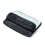 Laptop Sleeve Case - Dachshund Long on LOVE - Color Spa Blue - Personalize Free - Daisey's Doggie Chic