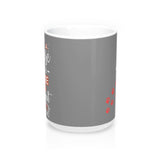 Ceramic Mug -Two-Sided Theme - A House Isn't a Home Without Paws - Gray - Personalize - 11oz OR 15oz - Daisey's Doggie Chic