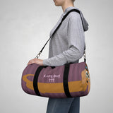 Exclusive Pet Art Duffel Bag - Long Day - Dachshund Spectacle Stripes - Dog Theme Bag - 2 Sizes S or L - personalize - Daisey's Doggie Chic