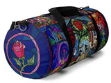 Beauty and the Beast Tale as Old as Time Storybook Scenes Illustrated Duffel Bag - Sizes Small or Large - Daisey's Doggie Chic