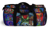 Beauty and the Beast Tale as Old as Time Storybook Scenes Illustrated Duffel Bag - Sizes Small or Large - Daisey's Doggie Chic