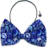 Newport Beach - Fun Party Themed Bowtie 2-Pack set with Charm Accessory for Dogs or Cats - Daisey's Doggie Chic