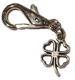 Kiss Me - Lucky 2-in1 Reversible St. Paddy's Day Scarf With Charm - color Green/White - Daisey's Doggie Chic