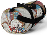 Exclusive Pet Art Duffel Bag - Candy Chef Dogs in the Kitchen - Season Everything with Love - Sizes S or L - personalize - Daisey's Doggie Chic