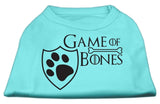 Game of Bones Logo Tee Shirt in 14 Color Choices - Daisey's Doggie Chic