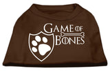 Game of Bones Logo Tee Shirt in 14 Color Choices - Daisey's Doggie Chic