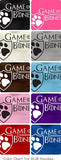 Game of Bones Logo Fleece Hoodie in 10 Color Choices - Daisey's Doggie Chic