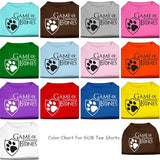 Game of Bones Logo Tee Shirt in 14 Color Choices - Daisey's Doggie Chic