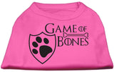 Game of Bones Logo Tee Shirt in 14 Color Choices - Daisey's Doggie Chic