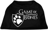 Game of Bones Logo Tee Shirt in 14 Color Choices - Daisey's Doggie Chic