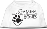 Game of Bones Logo Tee Shirt in 14 Color Choices - Daisey's Doggie Chic