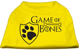 Game of Bones Logo Tee Shirt in 14 Color Choices - Daisey's Doggie Chic
