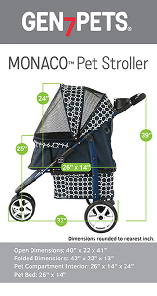 how is moroco premium dog stroller different than gen7 moroco Monaco™ Platinum Pet Stroller - available in 2 colors