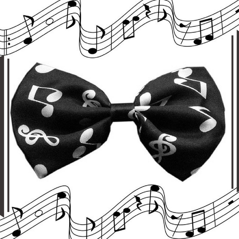 Super Fun & Festive Bow Tie for Small Dogs in Classical Music - Daisey's Doggie Chic