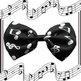 Super Fun & Festive Bow Tie for Small Dogs in Classical Music - Daisey's Doggie Chic