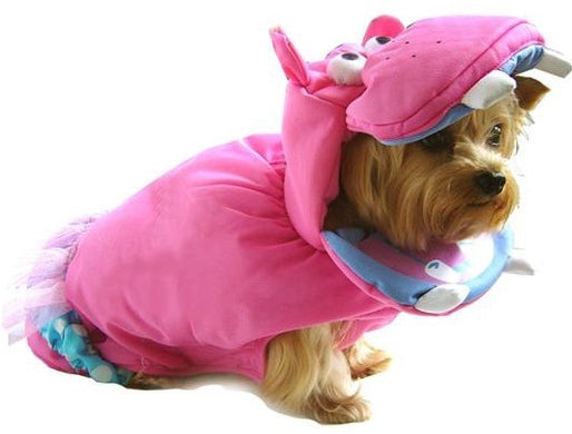 Pink Hippo Hippopatumus Ballerina Costume Suit for Dogs Daisey's Doggie Chic Pink Hippo Hippopatumus Ballerina Costume Suit for Dogs Daisey's Doggie Chic