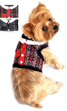 Doggie Design Tweed Plush Faux Minky Fur Harness Vest with Leash - available in 2 colors - Daisey's Doggie Chic