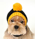 Pittsburgh STEELERS NFL Official Licensed Ski Hat for Dogs in color Black/Yellow - Daisey's Doggie Chic