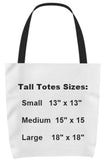 Exclusive Custom Dog Art Tote - I Loved Her First - Golden Retriever -Choice of Tall Tote or oversized Weekender Bags - personalize - Daisey's Doggie Chic