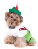 Oktoberfest Lederhosen Alpine Boy -  Dog Costume - Daisey's Doggie Chic