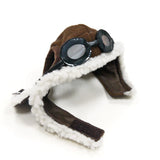 Aviator Hat with Goggles and Themed Charm for Dogs - Daisey's Doggie Chic