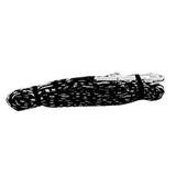 Doggie Design "Black Silver Brocade" Jeweled Plush Minky Fur Harness Vest with matching Leash - Daisey's Doggie Chic