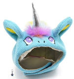 Magical Unicorn Character Hat for Dogs in 2 Colors Pink or Blue - Sizes XS to XL - Daisey's Doggie Chic