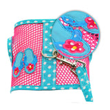 "Under The Sea" Flip Flop Cool Mesh Harness Vest and matching Leash Set - Daisey's Doggie Chic