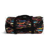 Exclusive Dog Art Duffel Bag Dachshunds Everywhere Inspirations - 2 Sizes S or L - personalize - Daisey's Doggie Chic