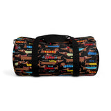 Exclusive Dog Art Duffel Bag Dachshunds Everywhere Inspirations - 2 Sizes S or L - personalize - Daisey's Doggie Chic