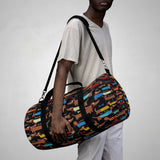 Exclusive Dog Art Duffel Bag Dachshunds Everywhere Inspirations - 2 Sizes S or L - personalize - Daisey's Doggie Chic