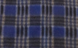 Cozy Denim Plaid Fleece Hoodie Pullover Tank - Daisey's Doggie Chic
