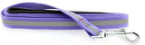 Reflective Nylon Leash with Soft Grip Handle - 60" Long x 3/4" wide - Available in 6 colors - Daisey's Doggie Chic