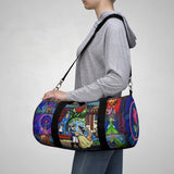Beauty and the Beast Tale as Old as Time Storybook Scenes Illustrated Duffel Bag - Sizes Small or Large - Daisey's Doggie Chic