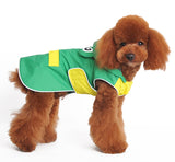 Froggie Hoodie Raincoat for Dogs in Color Bright Green - Daisey's Doggie Chic