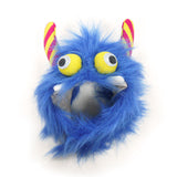Furry Monster Hat for Dogs in 2 Colors Pink or Blue - Sizes XS to XL - Daisey's Doggie Chic