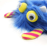 Furry Monster Hat for Dogs in 2 Colors Pink or Blue - Sizes XS to XL - Daisey's Doggie Chic