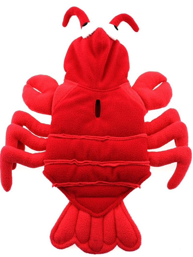 Plush Red Lobster Costume for Dogs - Daisey's Doggie Chic