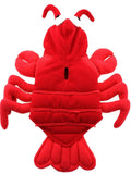 Plush Red Lobster Costume for Dogs - Daisey's Doggie Chic