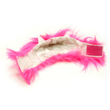 Furry Monster Hat for Dogs in 2 Colors Pink or Blue - Sizes XS to XL - Daisey's Doggie Chic