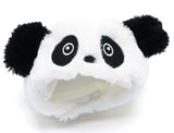 Plush Panda Bear Hat for Dogs - Sizes XS to XL - Daisey's Doggie Chic